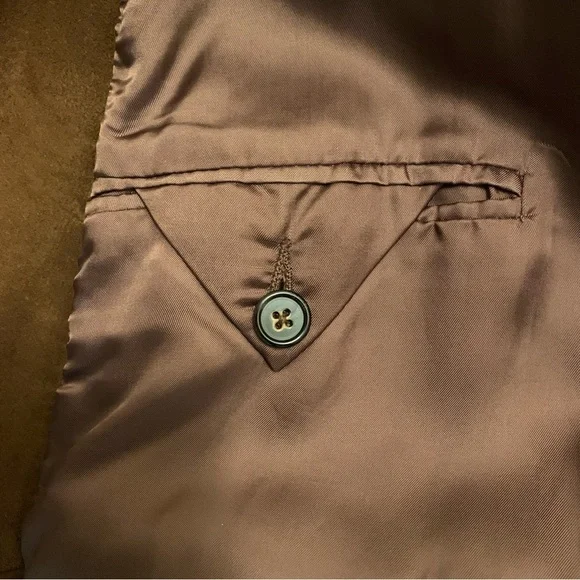 RALPH LAUREN POLO Suede Sport Coat Blazer Jacket - Picture 6 of 10